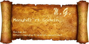 Menyhért Godvin névjegykártya
